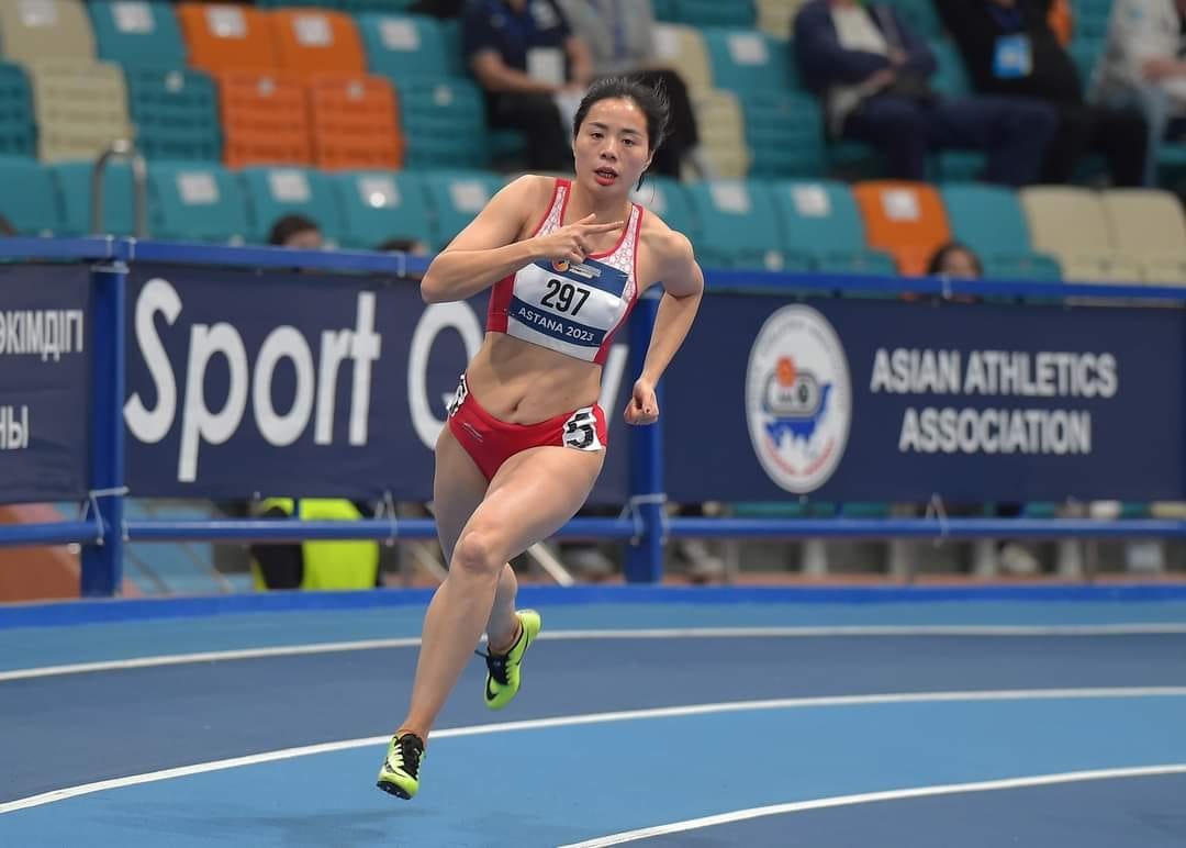 Nguyễn Thị Huyền cũng đem về chiếc HCB ở nội dung 400 m nữ.