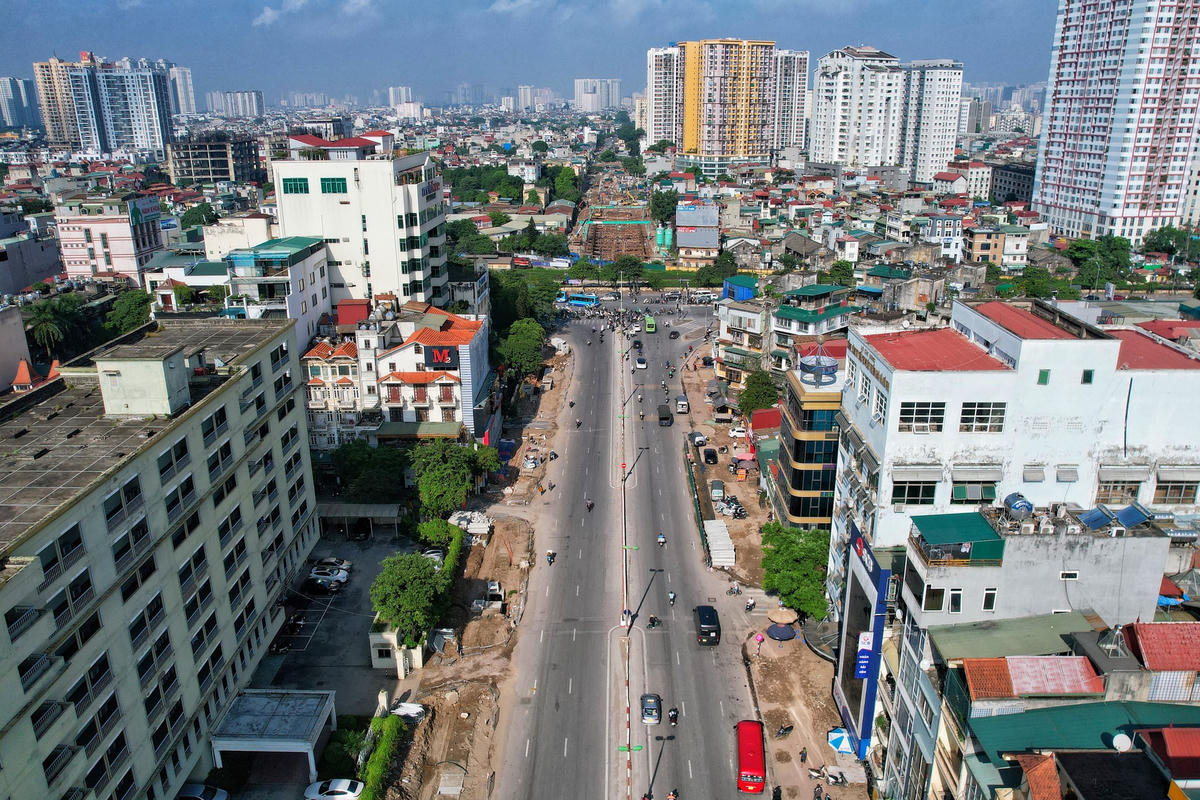 Dự án hầm chui Giải Phóng - Kim Đồng.
