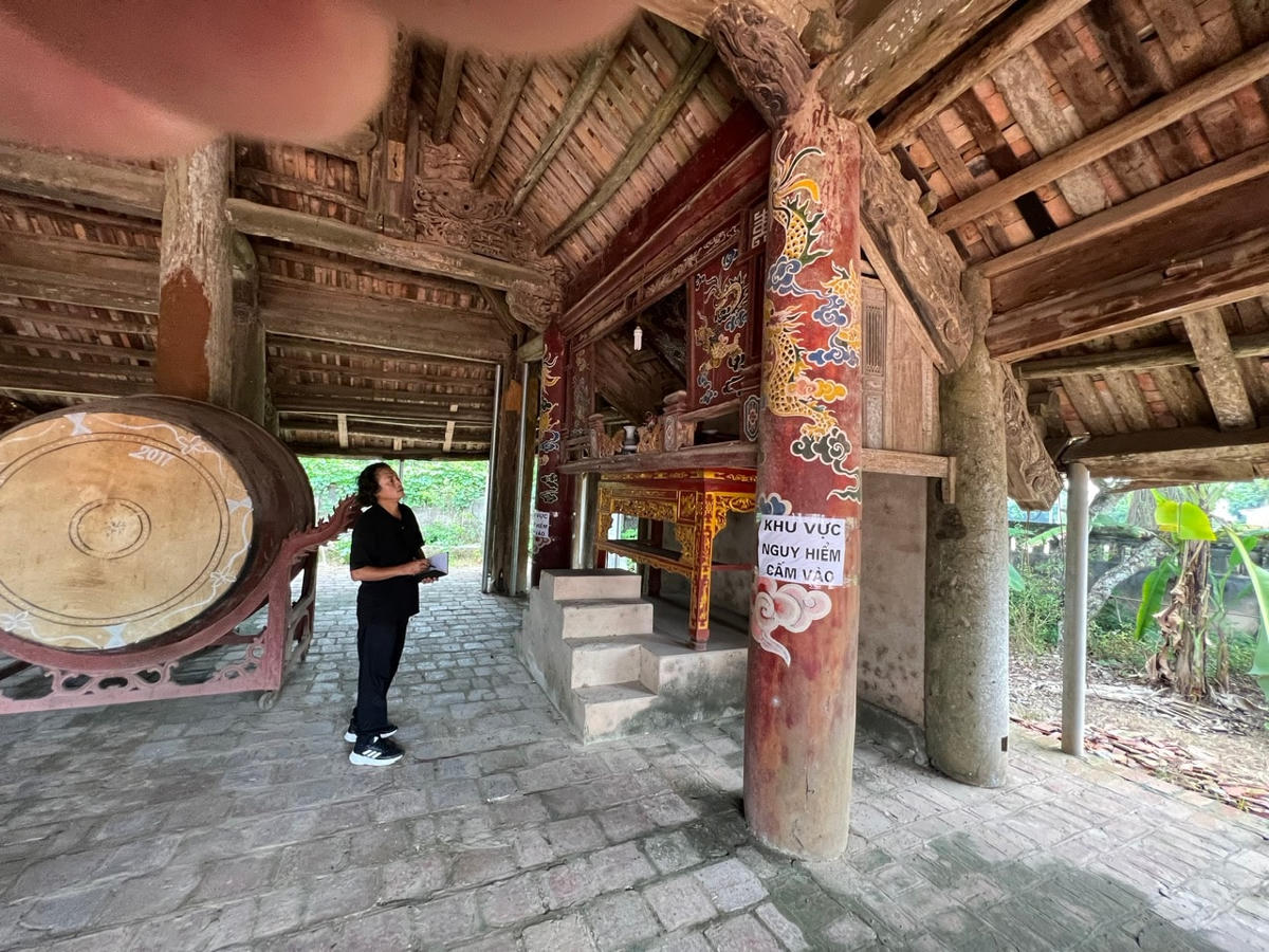 Phú Thọ: Cận cảnh đình Quốc gia 350 tuổi thành 'khu vực nguy hiểm cấm vào'