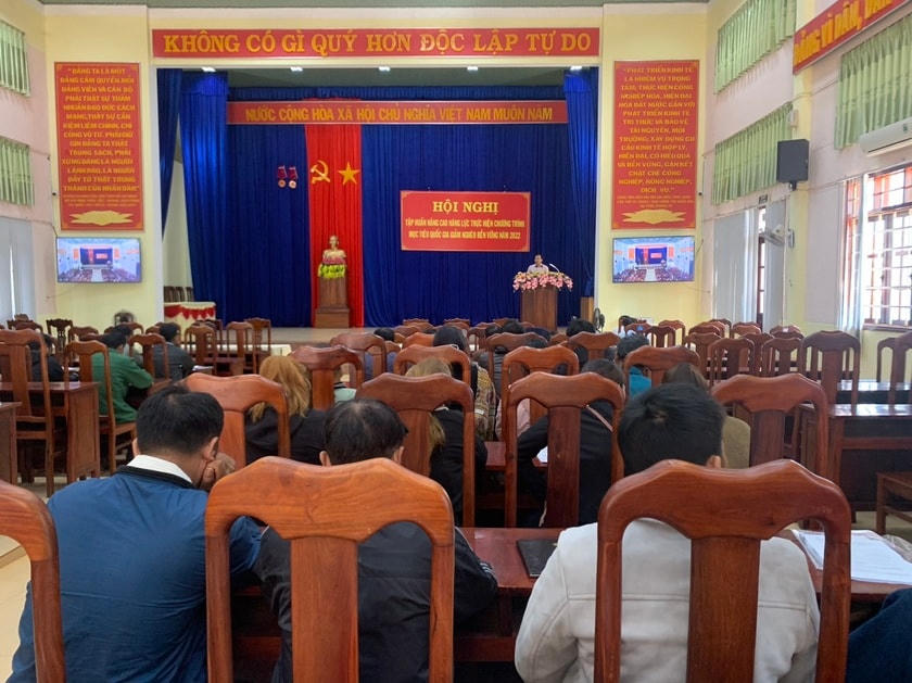 Quang cảnh hội nghị.