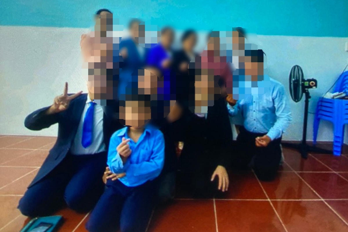 Một nhóm đối tượng tuyên truyền "tà đạo" bị công an phát hiện. 