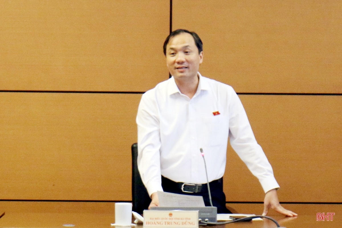 Bí thư Tỉnh ủy Hà Tĩnh Hoàng Trung Dũng.