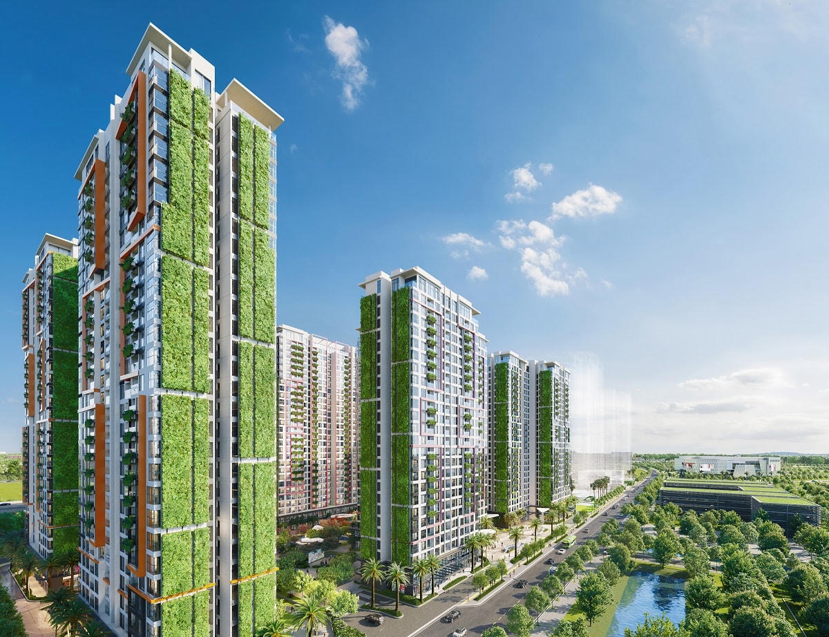Không gian xanh đa chiều kiến tạo đẳng cấp sống sang riêng biệt cho LUMIÈRE Boulevard.