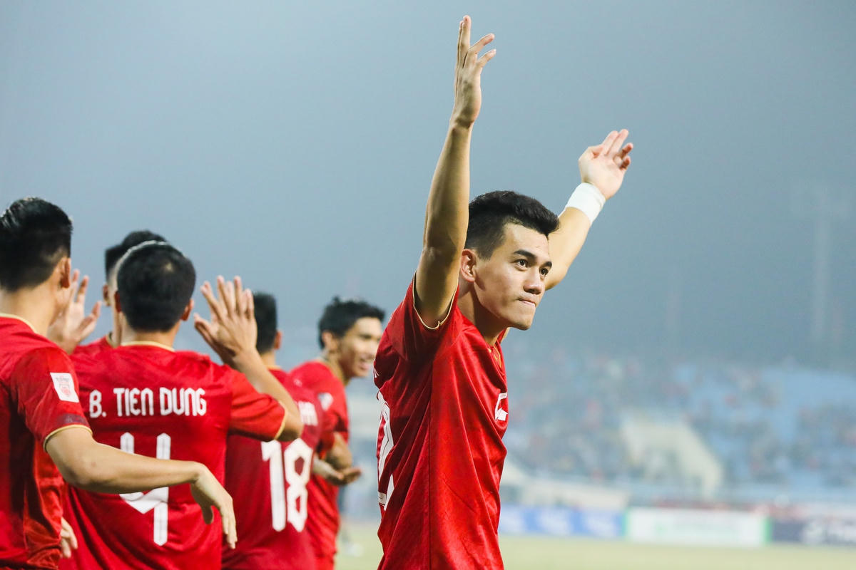 Đội tuyển Việt Nam. Ảnh: Quang Vinh.