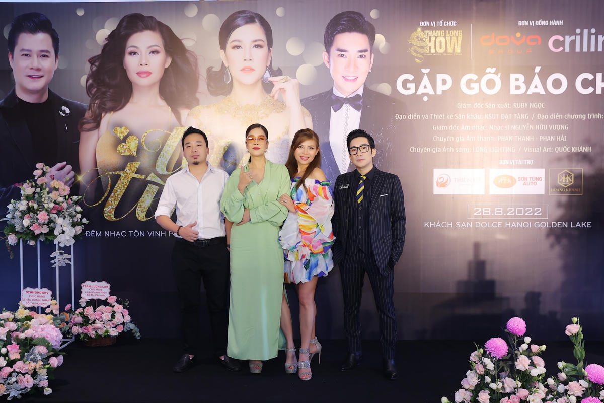 Ca sĩ Thu Phương, ca sĩ Ngọc Anh 3A, ca sĩ Quang Hà... sẽ hội ngộ trong đêm nhạc "Tạ tình" vào tháng 10.