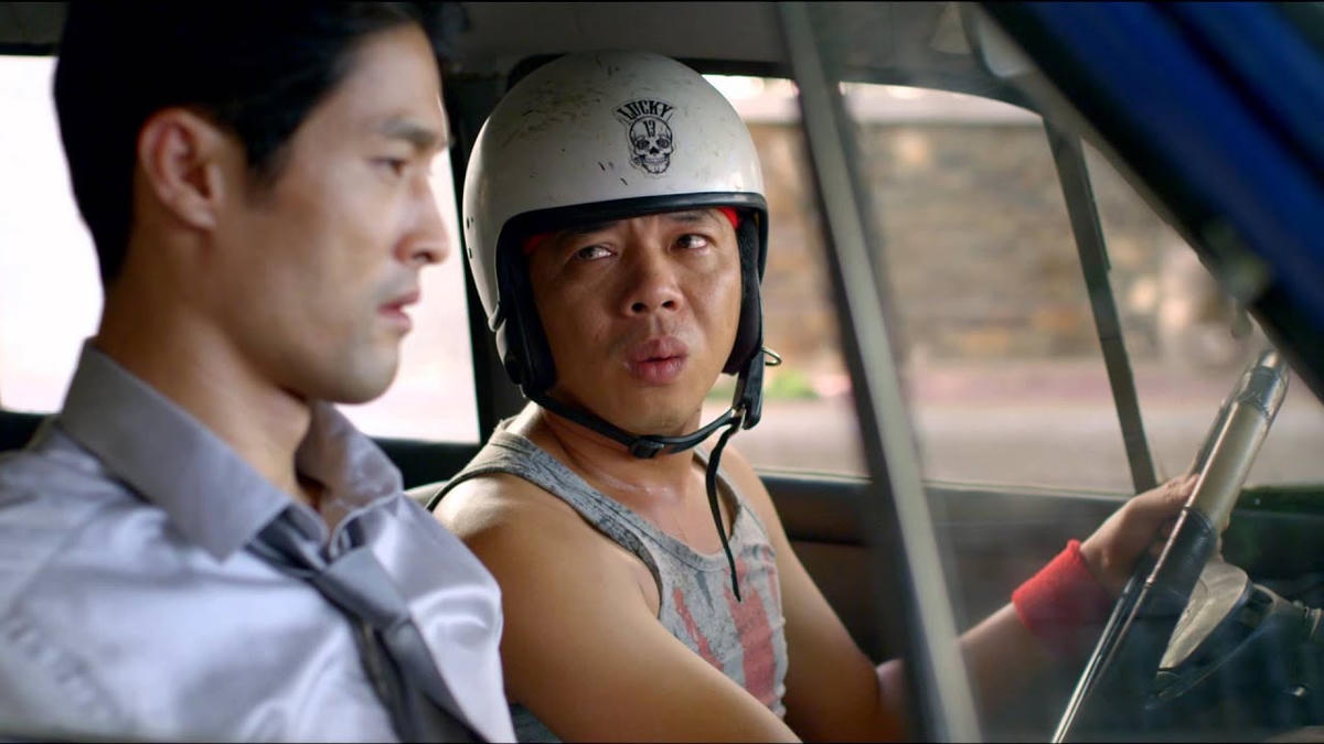 Thái Hòa đóng cặp cùng Jonny Trí Nguyễn trong "Tèo em".