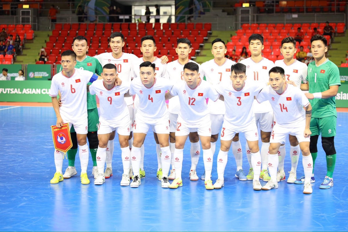 ĐT Futsal Việt Nam. Ảnh: VFF.