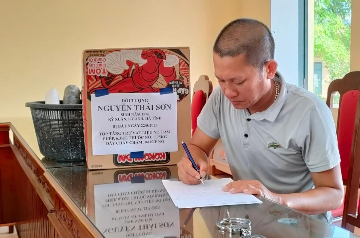 Đối tượng Nguyễn Thái Sơn.