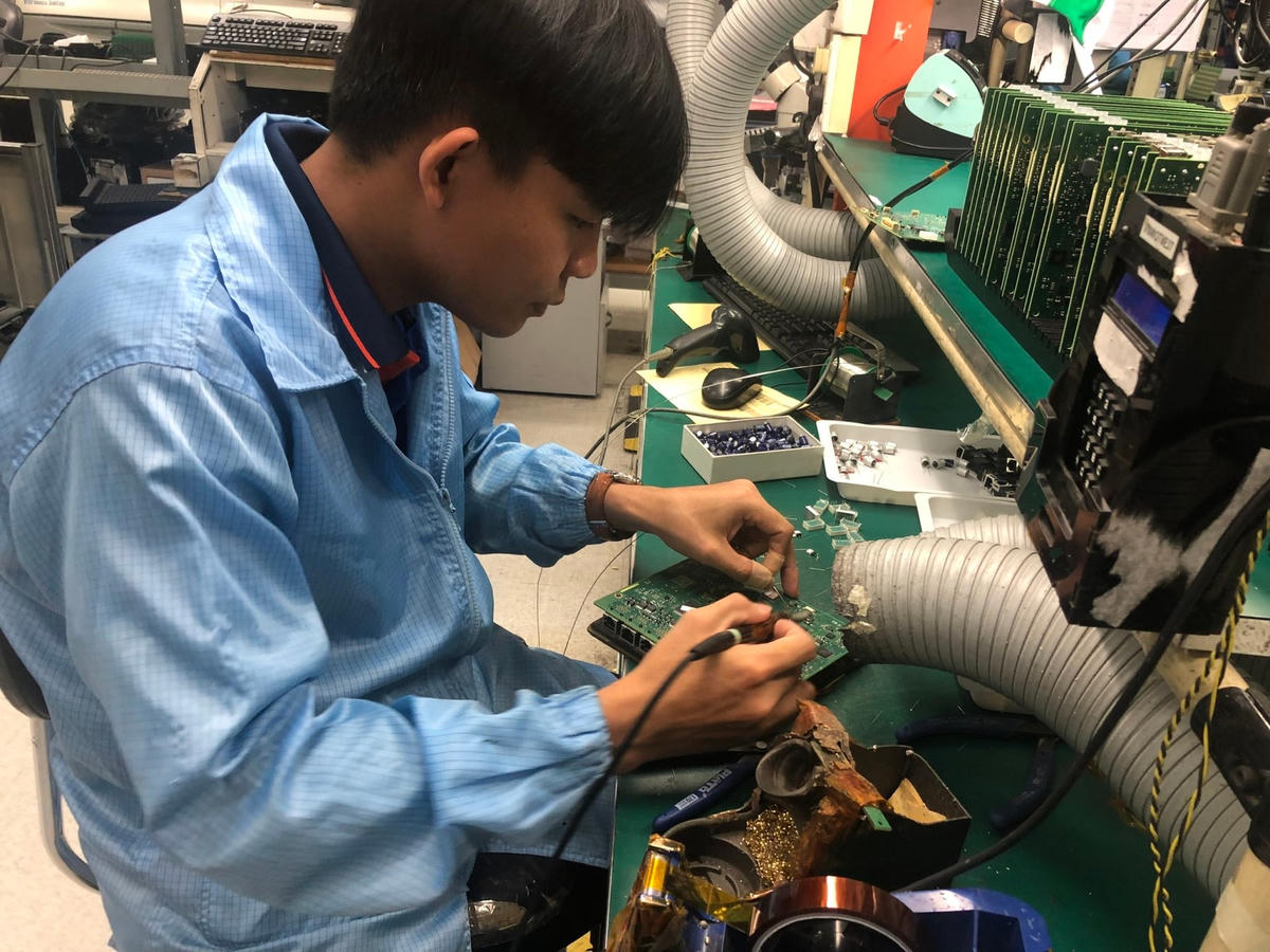 Chế biến, chế tạo đang là lĩnh vực thu hút đầu tư.