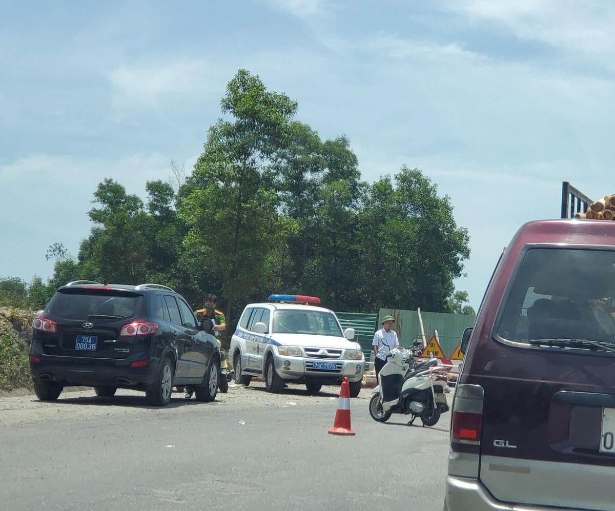 Hiện trường vụ tai nạn. Ảnh: PĐ.