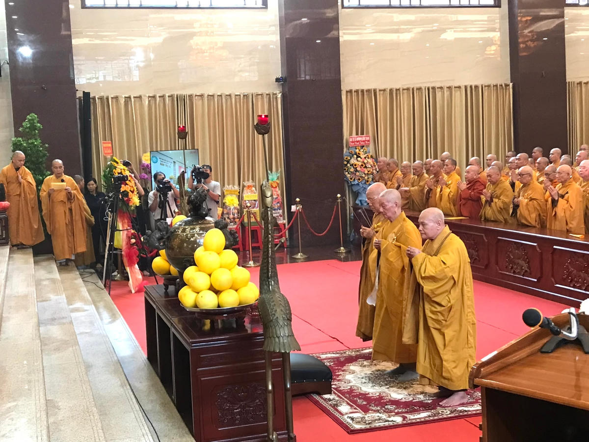 Nghi thức Lễ tưởng niệm 60 năm Bồ tát Thích Quảng Đức vị pháp thiêu thân tại Việt Nam Quốc Tự.