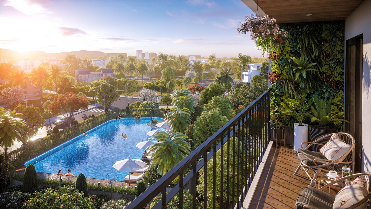 Không gian sống xanh, kết nối nhiều tiện ích tại tổ hợp dự án BerRiver Jardin.