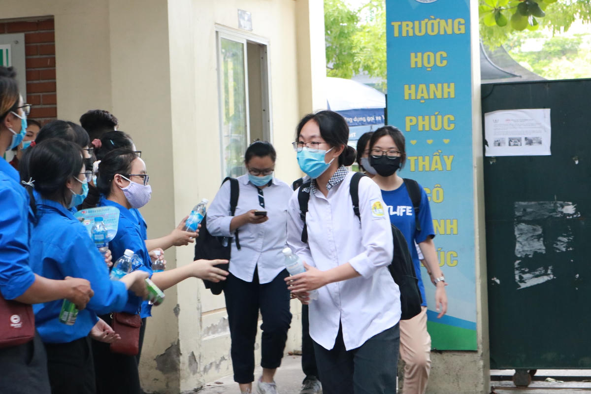 Thí sinh dự thi tốt nghiệp THPT.