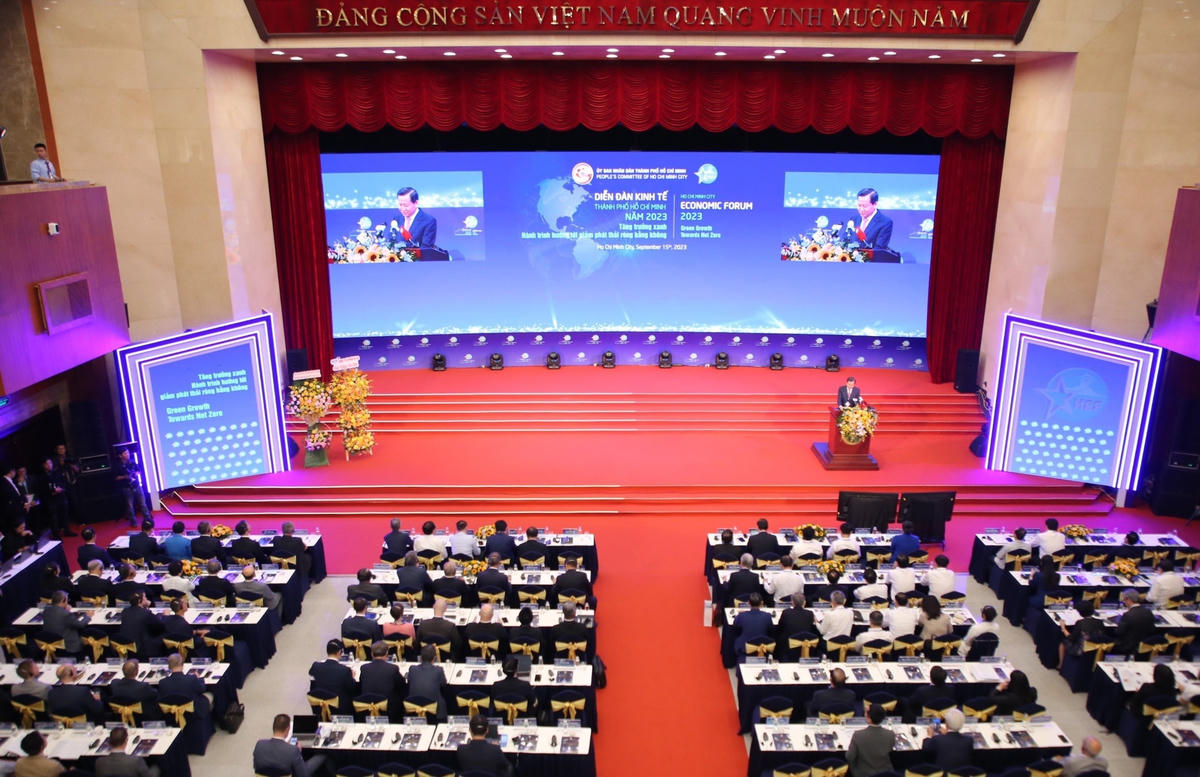 Diễn đàn Kinh tế TP HCM lần thứ 4 chính thức khai mạc.