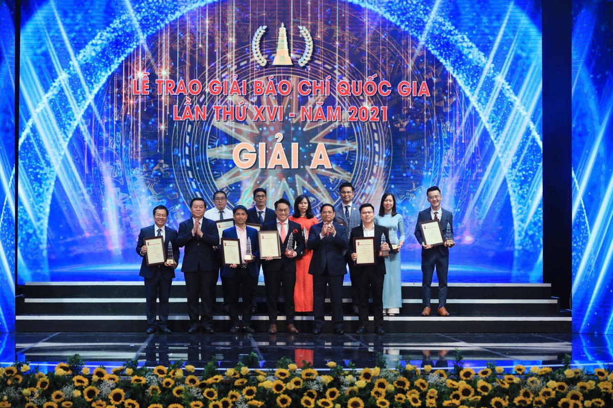 Có 10 tác phẩm được trao giải A tại Lễ trao Giải Báo chí quốc gia lần thứ XVI - năm 2021. 