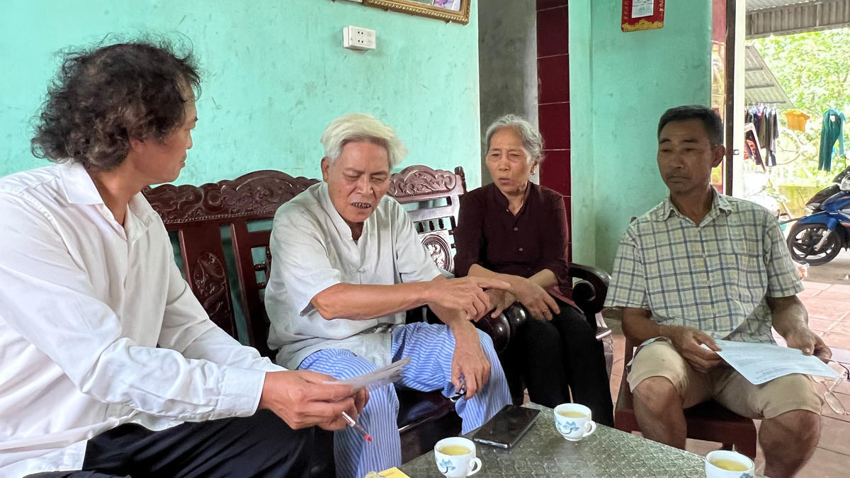 Gia đình nhân thân binh nhất Nguyễn Văn Lượng b.ức xúc, mỏi mệt sau nhiều năm kêu đòi danh phận liệt sĩ.