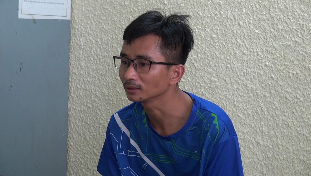 Đối tượng Thái Nguyên Thảo tại cơ quan điều tra.