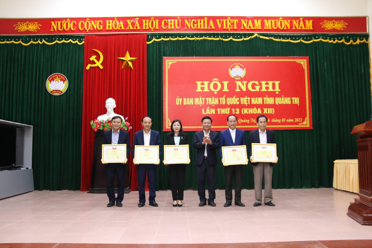 Mặt trận Quảng Trị tổ chức Hội nghị lần thứ 13 (Khóa XII)