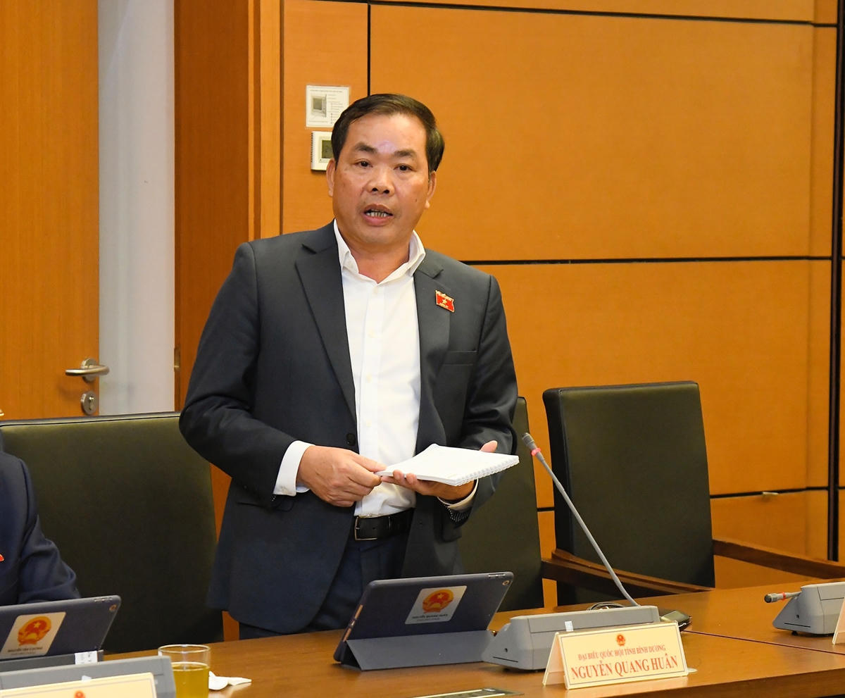 Đại biểu Quốc hội Nguyễn Quang Huân.