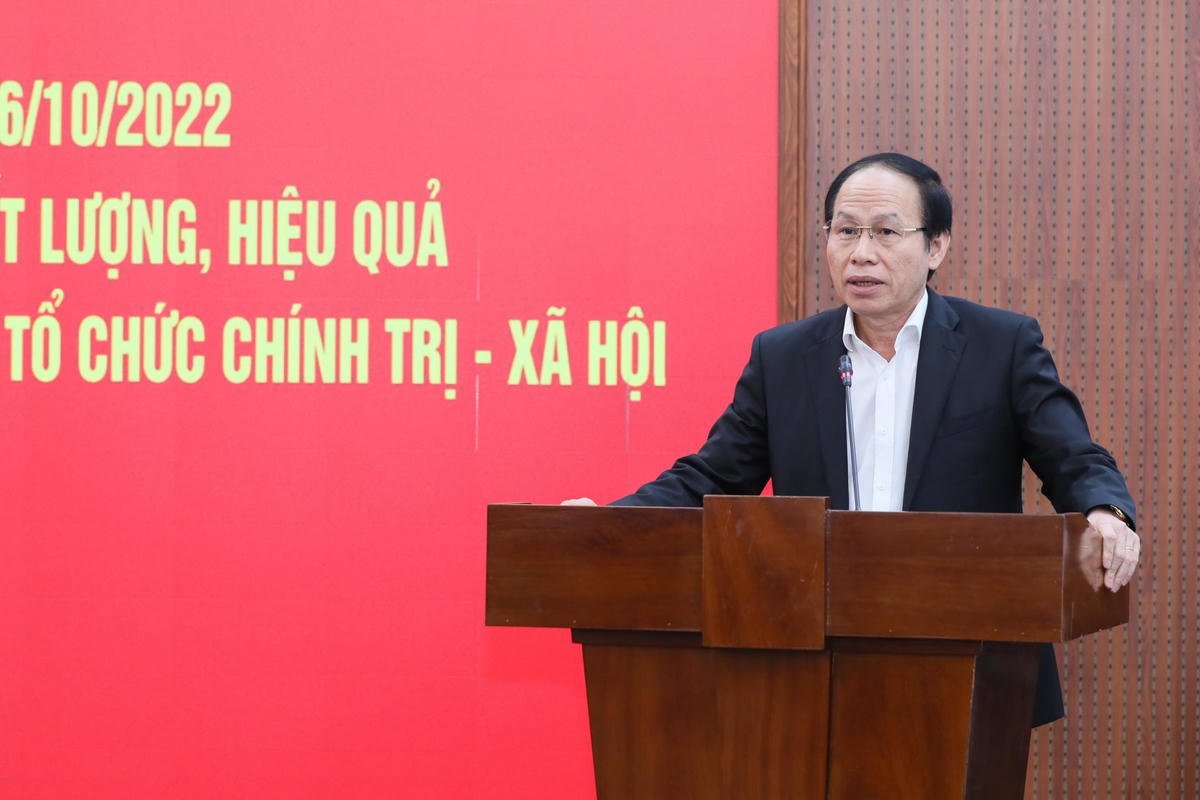 Phó Chủ tịch - Tổng Thư ký Lê Tiến Châu quán triệt các nội dung Chỉ thị 18 của Ban Bí thư