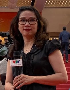 Nhà báo Nguyễn Mỹ Linh.