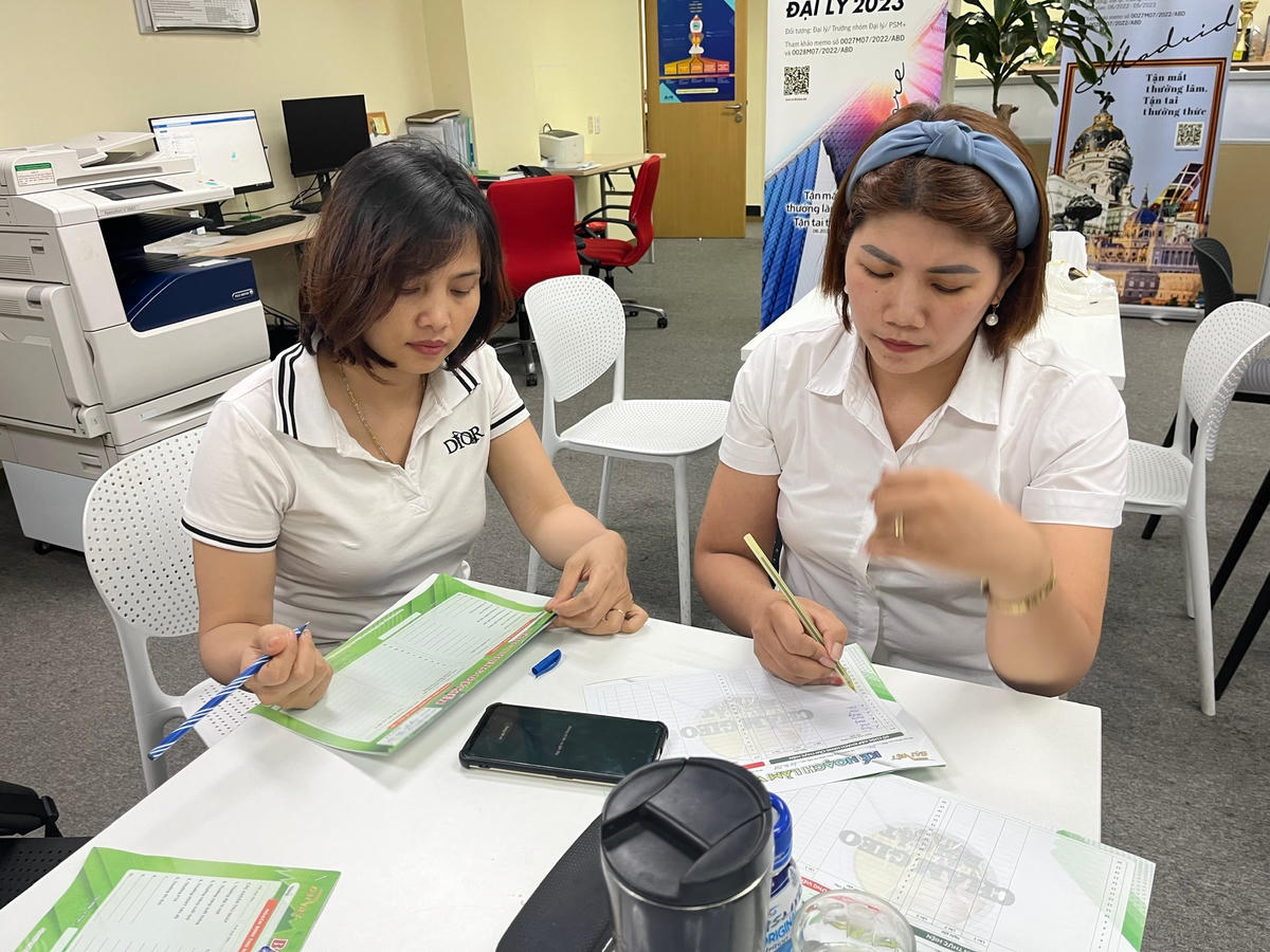 Nhiều doanh nghiệp bảo hiểm đang tập trung nâng cao chất lượng đào tạo đại lý. Ảnh: Thúy Hằng.