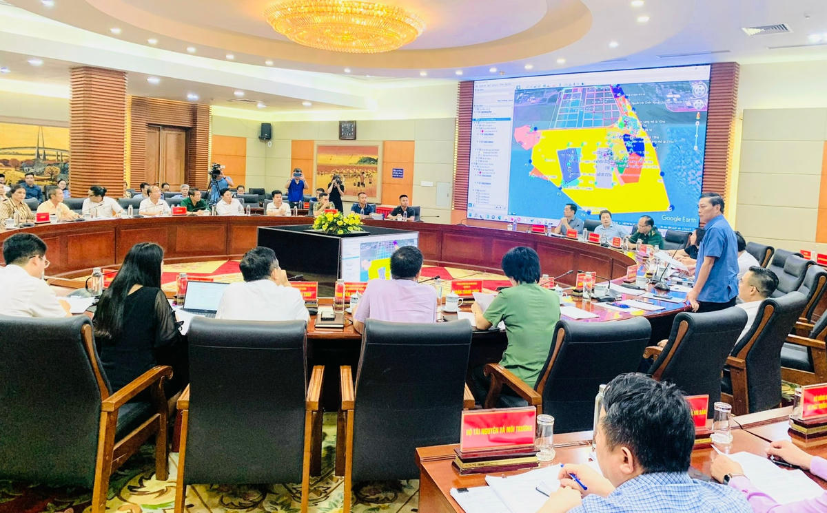 Quang cảnh buổi đối thoại.