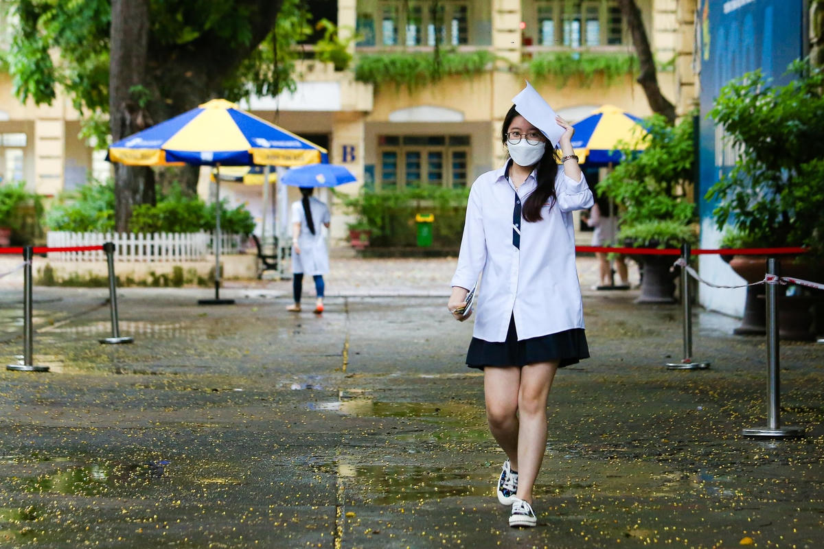 Thí sinh dự thi tốt nghiệp THPT năm 2022.