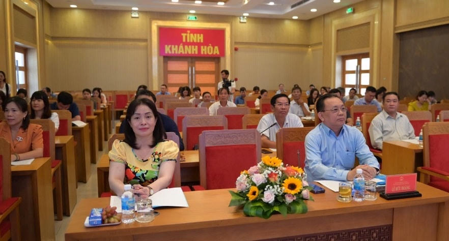 Quang cảnh buổi tập huấn.
