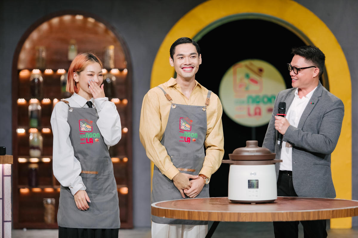 Đội chơi tham gia “Của ngon vật lạ”.