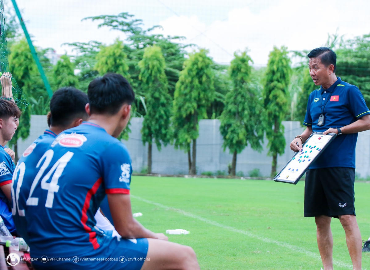 Sau giải vô địch U23 Đông Nam Á 2023, HLV Hoàng Anh Tuấn và các học trò tại đội tuyển Olympic Việt Nam hướng đến mục tiêu tiếp theo là ASIAD 19. Ảnh: VFF.