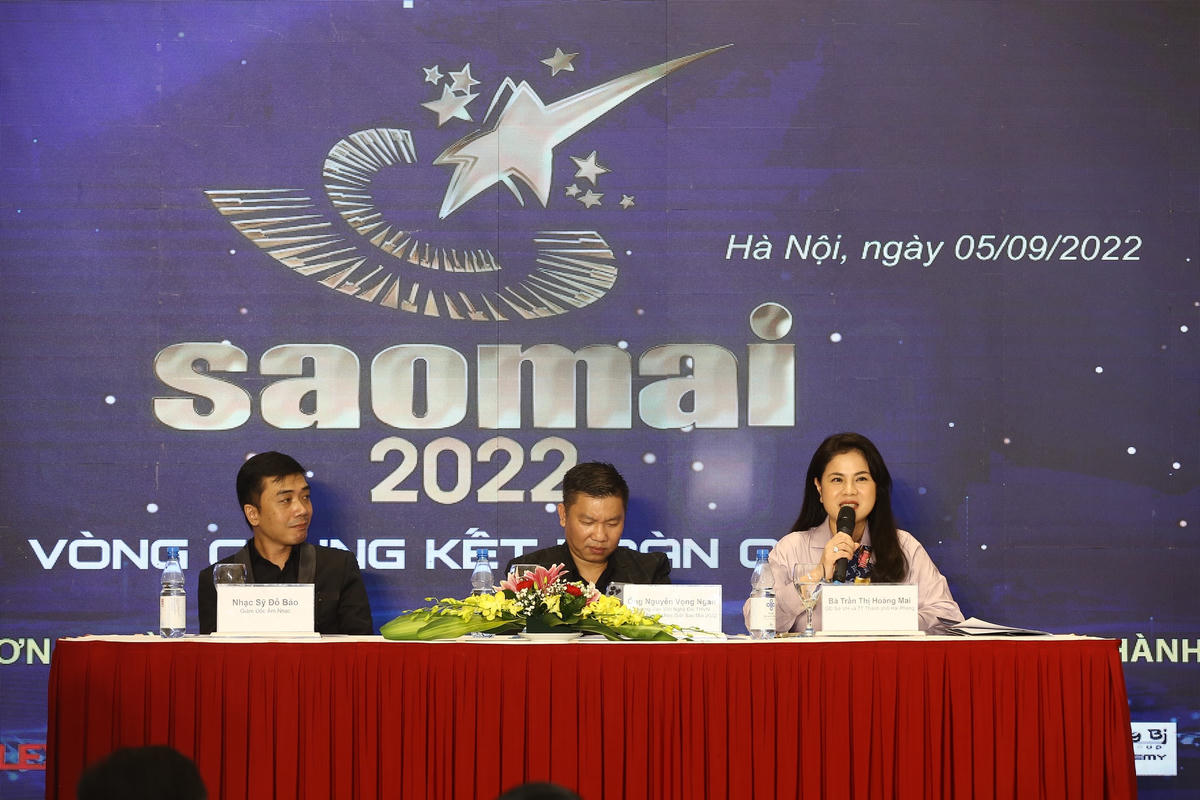 Ban tổ chức "Giải Sao Mai" 2022.