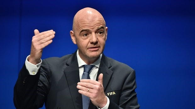 Chủ tịch FIFA Gianni Infantino. (Ảnh: FIFA).
