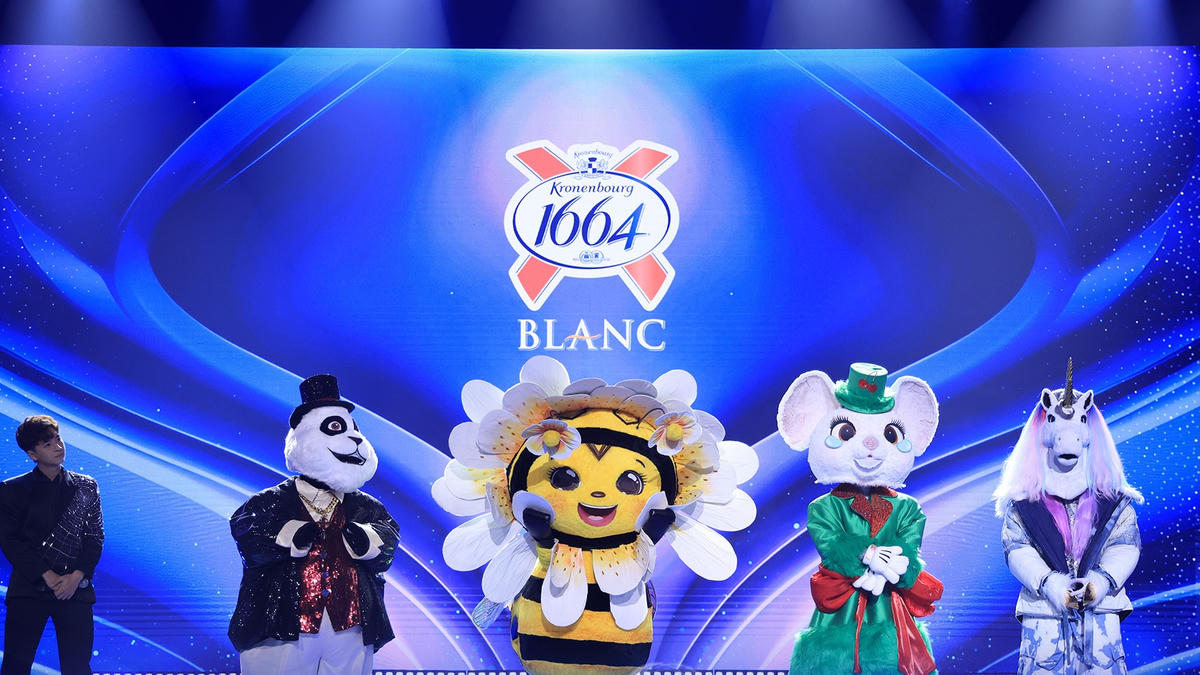 4 mascot xuất hiện trong "Ca sĩ mặt nạ" tập 9. 