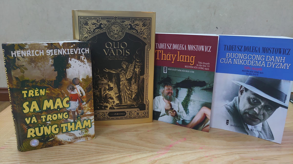 Một số đầu sách do dịch giả Nguyễn Hữu Dũng chuyển ngữ.