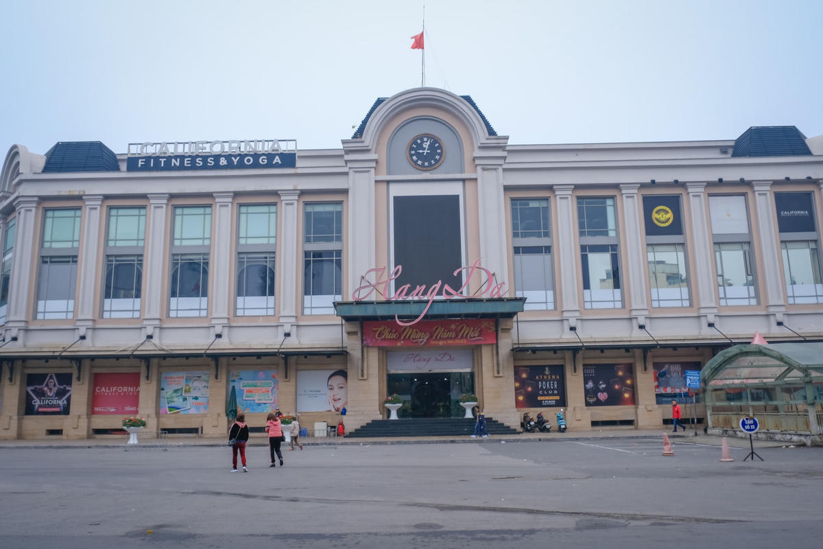 Chợ Hàng Da.