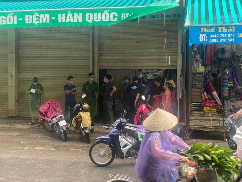 Hiện trường vụ việc.