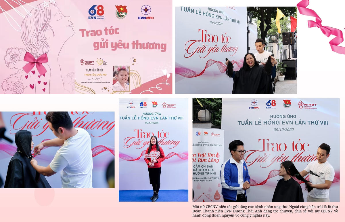 Đông đảo CBCNV EVNNPC hiến máu nhân đạo hưởng ứng Tuần lễ hồng EVN lần thứ VIII
