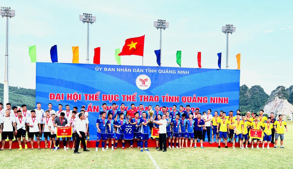 Đến nay, Đại hội Thể dục thể thao tỉnh Quảng Ninh lần thứ IX đã hoàn thành 16/19 môn, phân môn. Ảnh: QMG.