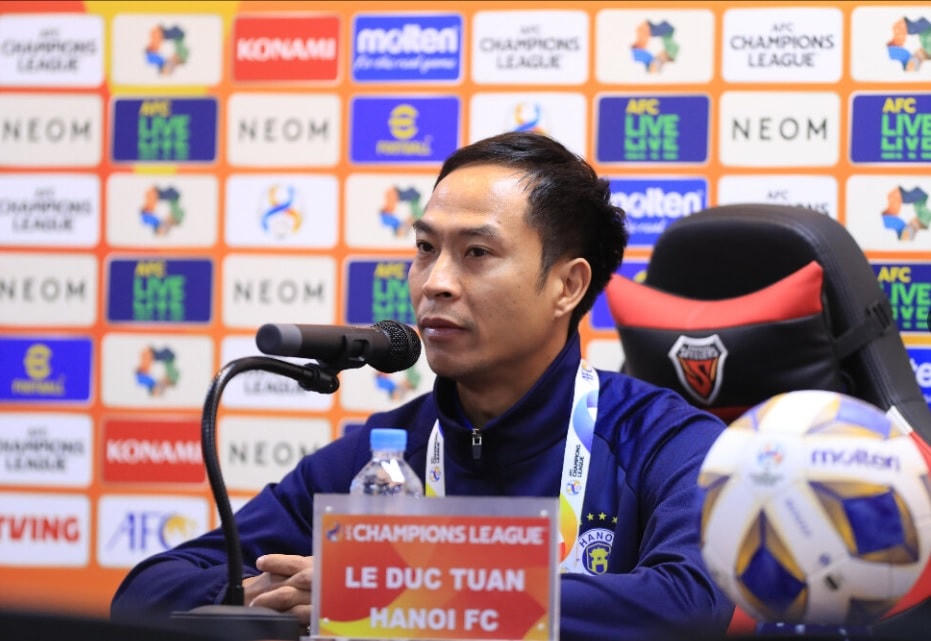 HLV Lê Đức Tuấn. Ảnh: VFF.