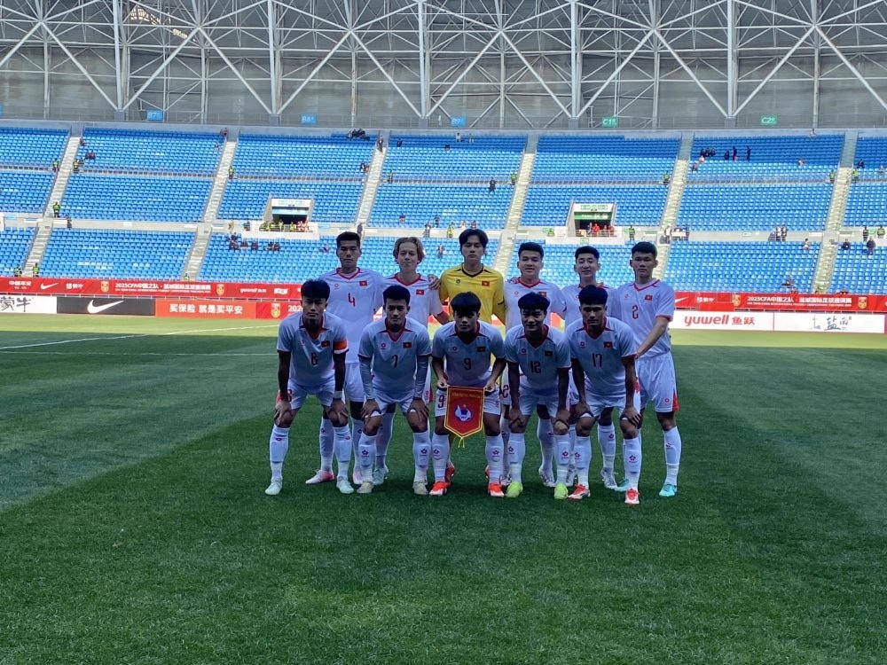 Cầu thủ U22 Việt Nam. Ảnh: VFF.