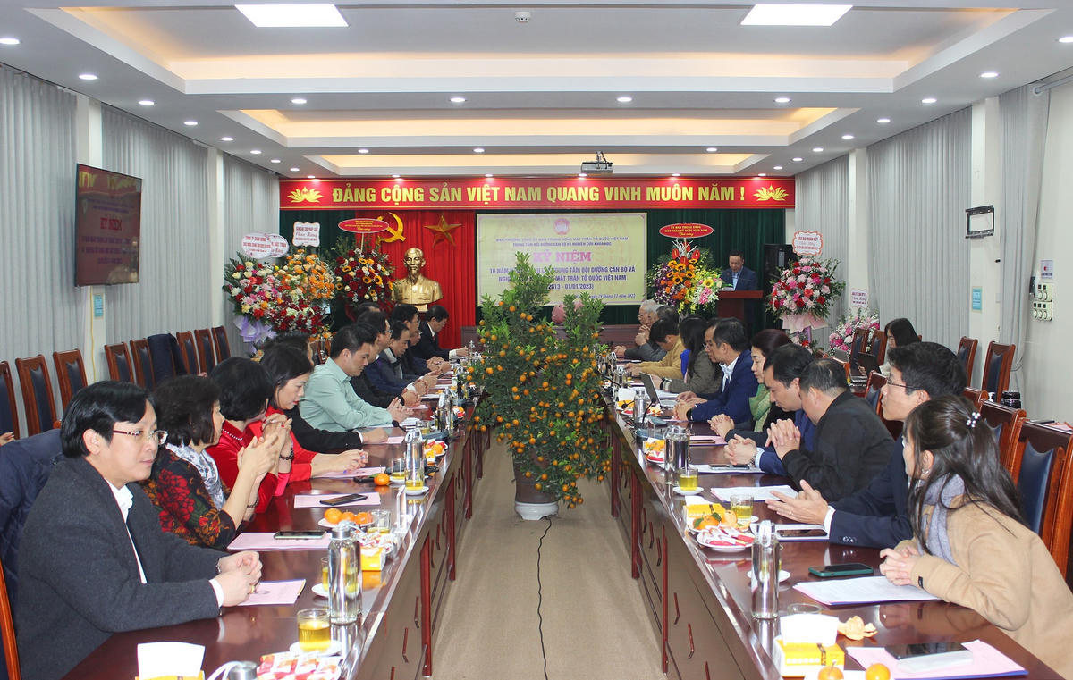 Quang cảnh Lễ kỷ niệm.