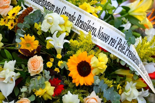 Brazil để quốc tang 3 ngày để tưởng nhớ Pele (Ảnh: AP).