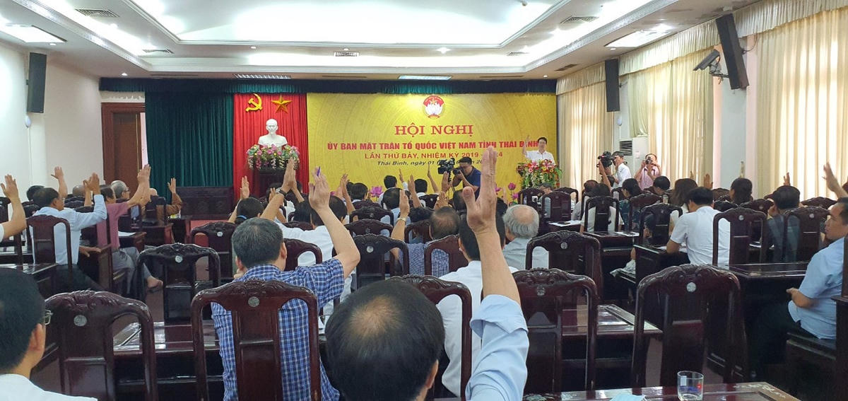 Hội nghị thực hiện quy trình hiệp thương kiện toàn Ủy ban MTTQ Việt Nam tỉnh, kiện toàn chức danh Chủ tịch Uỷ ban MTTQ Việt Nam tỉnh.