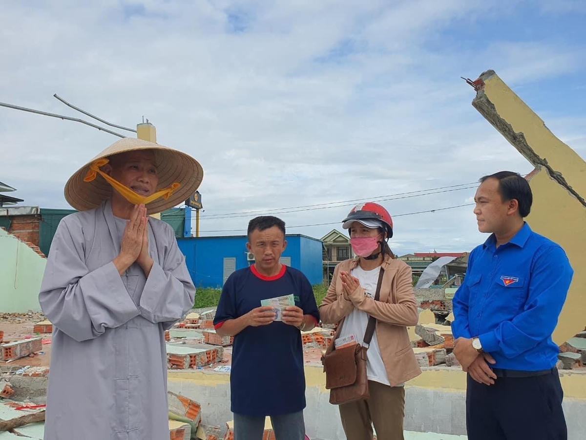 Mặt trận các cấp tại tỉnh Quảng Trị thể hiện rõ vai trò trong công tác ứng phó, khắc phục hậu quả do bão số 4 gây ra trên địa bàn.