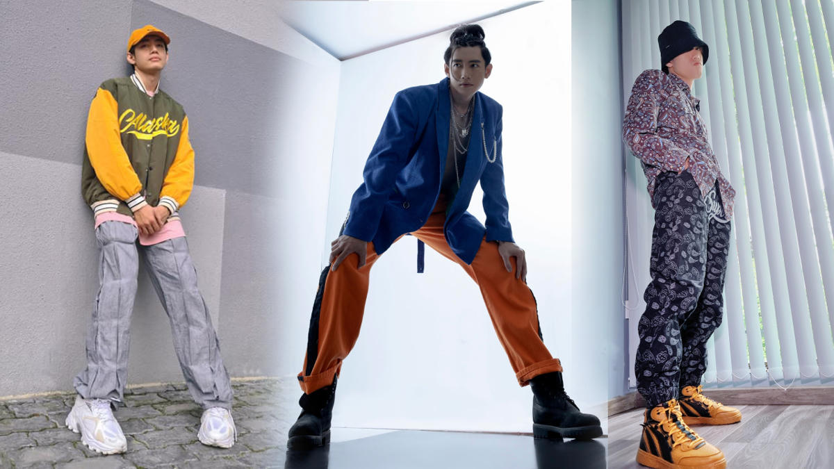 Quang Đăng toát lên vẻ ngoài "chất ngầu" với các set đồ màu sắc, nhiều họa tiết. Mũ cũng là một trong những món phụ kiện Quang Đăng chăm diện với nhiều kiểu trang phục khác nhau.