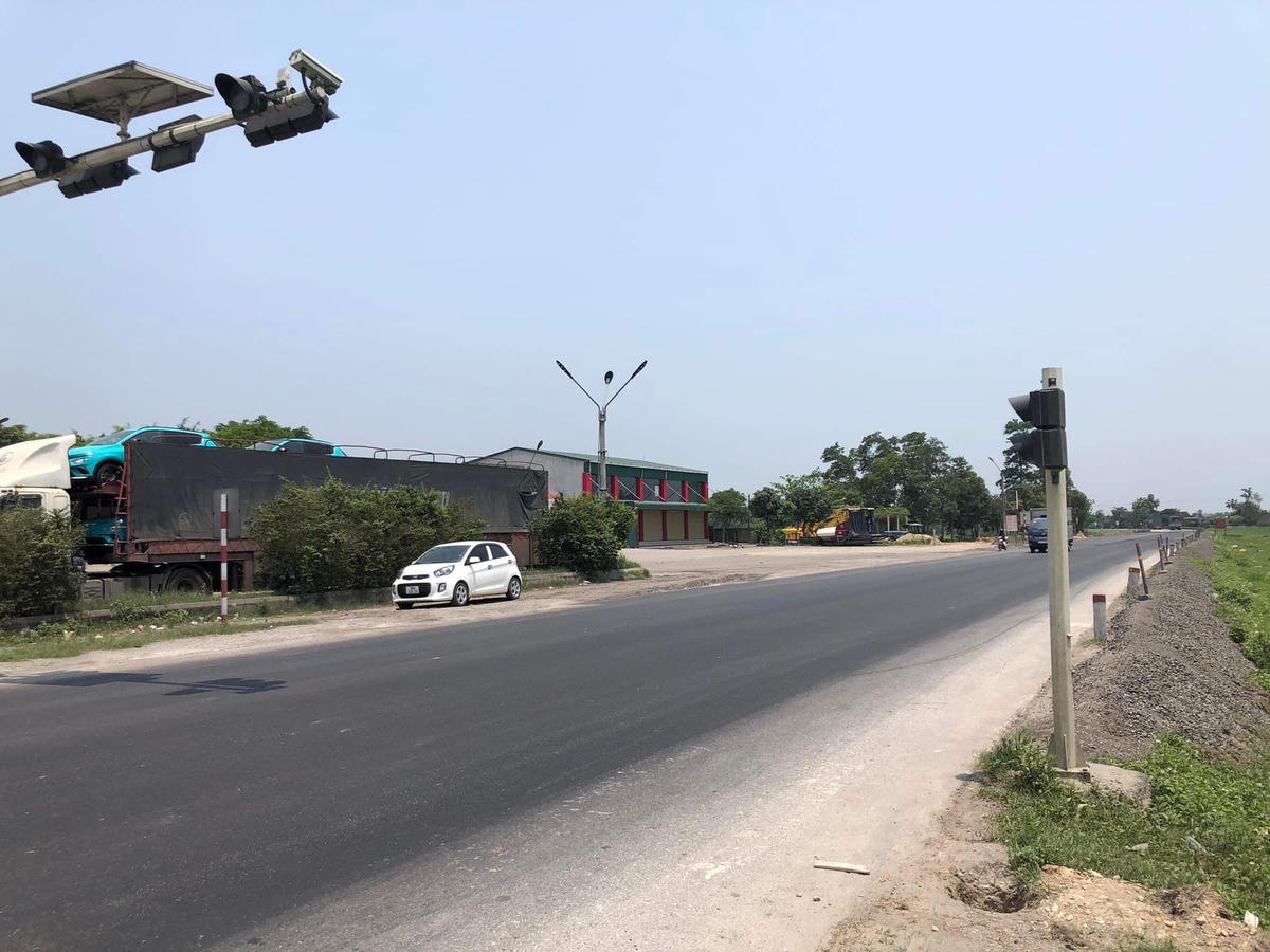 Đoạn đường nơi xảy ra sự việc.