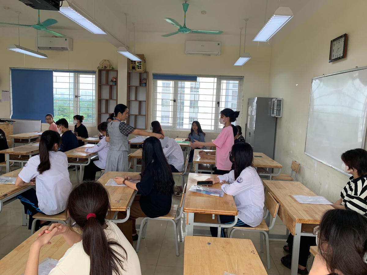 Thí sinh tham dự kỳ thi tốt nghiệp THPT 2023.