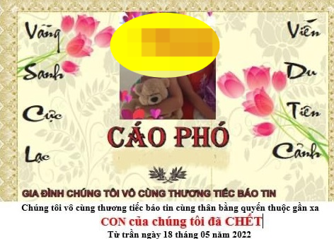 Hình ảnh bị các đối tượng lạ đăng lên mạng xã hội bêu riếu, xúc phạm nhằm gây áp lực cho cô giáo vay nợ trả tiền. 