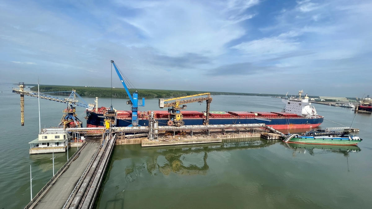 Khu vực xảy ra vụ va chạm. 